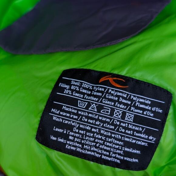 Kjus White Backflip Reversible Down Water-repellent Windproof Jacket, size M - Picture 8 of 11